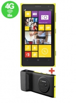 Nokia Lumia 1020 Yellow With Camera Grip Black 