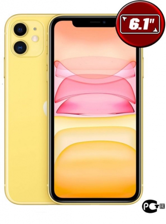 Apple iPhone 11 128 ГБ RU, желтый, Slimbox