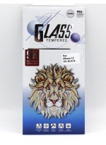 GLASS Защитное стекло для Apple iPhone 13 противоударное черное