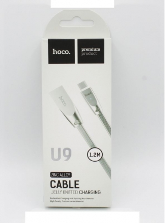 HOCO  USB - Micro Usb 1.2 U9    Silver