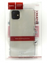 HOCO Задняя накладка для Apple iPhone 11 силиконовая прозрачно-серая