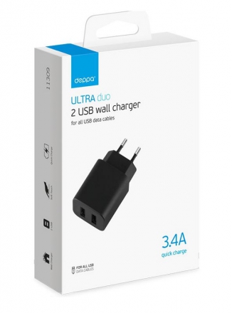 Deppa    USB 3,4A ma 