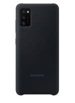 Samsung Задняя накладка SCover для Samsung Galaxy A41 силиконовая черная 