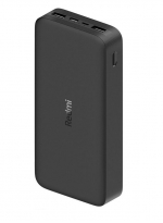 Xiaomi Внешний аккумулятор Redmi Power Bank 20000mAh 18W Fast Charge Black