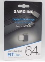 Samsung Флешка USB 3.1 Flash Drive FIT Plus 64 GB, черный MUF-64AB/APC 