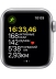 Умные часы - Умные часы - Apple Watch SE GPS 44мм Aluminum Case with Sport Band RU, серебристый/синий омут (MKQ43RU/A)