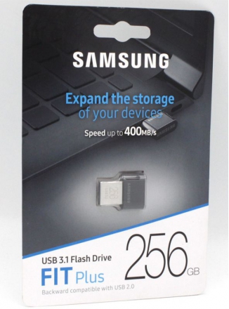 Samsung  USB 3.1 Flash Drive FIT Plus 256 GB,  MUF-256AB/APC
