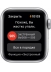 Умные часы - Умные часы - Apple Watch SE GPS 44мм Aluminum Case with Sport Band RU, серебристый/синий омут (MKQ43RU/A)