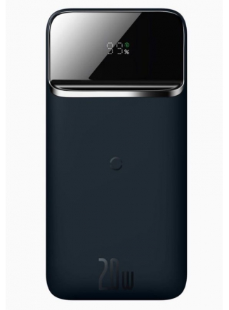 Baseus Внешний аккумулятор Magnetic Wireless Quick Charging 10000mAh 20W (PPMT-03) синий