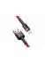 Аксессуары - Аксессуары - Baseus Кабель Cafule USB - Lightning (CALKLF), красный/черный