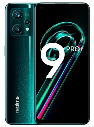 Realme 9 Pro+ 6/128 ГБ, зеленый