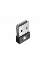 Baseus Переходник/адаптер Exquisite USB Type-C - USB (CATJQ-A01), черный