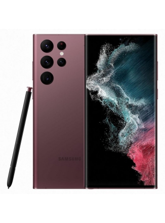 Samsung Galaxy S22 Ultra S908E (Snapdragon 8 Gen1) 12/256 ГБ, бордовый