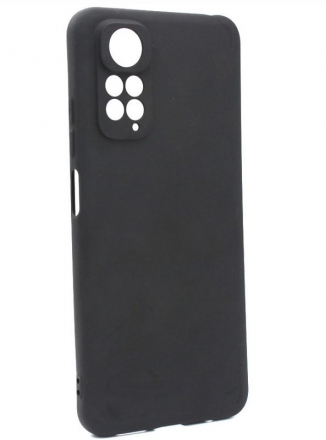ТПУ Задняя накладка для Xiaomi Redmi Note 11 силиконовая черная