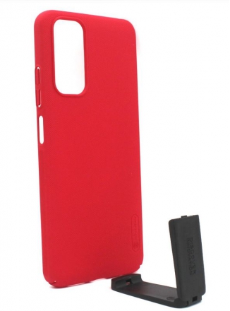 NiLLKiN Задняя накладка для Xiaomi Redmi Note 11-Redmi Note 11S красная