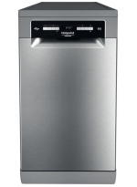 Hotpoint-Ariston Посудомоечная машина HSFO 3T223 WC X, серебристый
