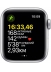 Умные часы - Умные часы - Apple Watch SE GPS 44mm Aluminium Case with Sport Band (MKQ43) серебристый/синий омут