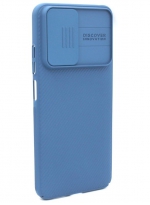 NiLLKiN Задняя накладка CamShield для Xiaomi Redmi Note 11 синяя