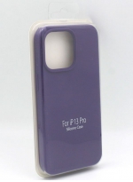 Silicone Case Задняя накладка для Apple iPhone 13 Pro силиконовая фиолетовая