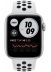 Умные часы - Умные часы - Apple Watch SE 44mm Aluminum Case with Nike Sport Band (Серебристый/чистая платина/черный) MKRW3