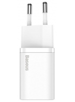 Baseus Сетевое зарядное устройство CCSP020102, 25 Вт, белый