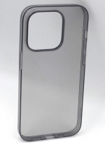 HOCO Задняя накладка для Apple iPhone 14 Pro силиконовая прозрачно-серая