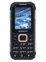 Кнопочные телефоны Maxvi T2 (Темно-синий)