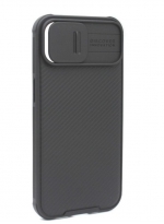 NiLLKiN Задняя накладка для Apple iPhone 13 черная
