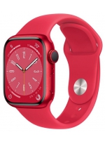 Apple Watch Series 8 GPS 45 мм Aluminium Case with Sport Band (MNP43), (PRODUCT)RED 