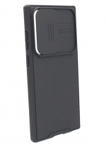 NiLLKiN Задняя накладка CamShield Pro для Samsung Galaxy S23 Ultra черная 
