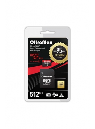 Oltramax   MicroSD 512Gb Class 10 Premium 95Mb/s