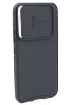 NiLLKiN Задняя накладка CamShield Pro для Samsung Galaxy S22  черная