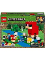 Lego Конструктор Minecraft 21153 Шерстяная ферма