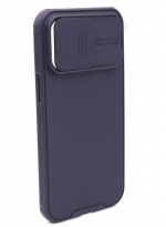 NiLLKiN Задняя накладка CamShield Pro для Apple iPhone 14 Pro Max темно-фиолетовый