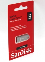 SanDisk Флеш-накопитель Cruzer Force 32Gb USB 2.0 металл Silver