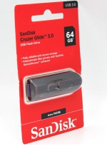SanDisk Флеш-накопитель Cruzer Glide 64Gb USB 3.0 черный