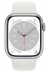   -   - Apple Watch Series 8 GPS 41  Aluminium Case with Sport Band M/L, silver/white