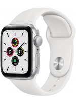 Apple Watch SE 2 GPS 44  Aluminium Case with Sport Band (MNTJ3) M/L, silver/white 