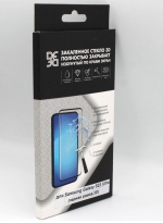 DF Защитное стекло для Samsung Galaxy S23 Ultra противоударное черное