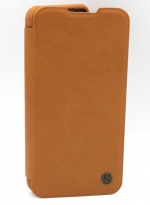 NiLLKiN Чехол-книга для Samsung Galaxy S23 кожа коричневый