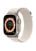 Умные часы - Умные часы - Apple Watch Ultra 49 мм Titanium Case Cellular M, титановый/звездный Alpine Loop