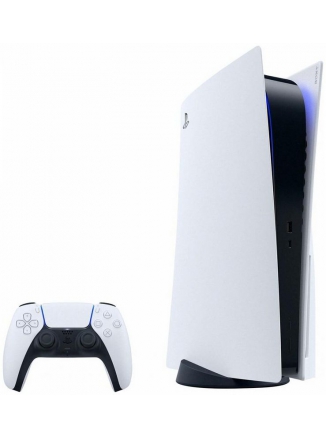 Sony Игровая приставка PlayStation 5  825 ГБ SSD, (Европа EU), белый  