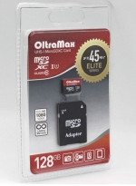 Oltramax Карта памяти MicroSD 128Gb Class 10 Elite 45Mb/s