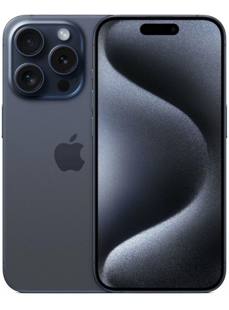Apple iPhone 15 Pro 128 ГБ (nano-SIM + eSIM), синий титан