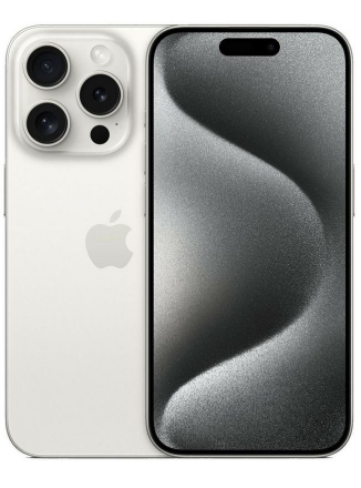 Apple iPhone 15 Pro 128 ГБ (nano-SIM + eSIM), белый титан
