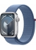   -   - Apple Watch Series 9 GPS 41  Aluminium Case Sport Loop Silver/Winter Blue