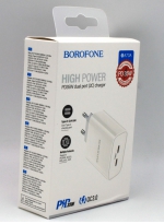 Borofone    2 Type-C + 1-USB BA73A, 35W 