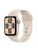 Apple Watch SE 2023 GPS 44  Aluminum Case with Sport Band (MRE43) S/M, starlight