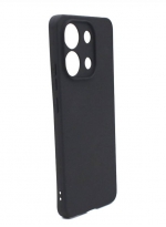ТПУ Задняя накладка для Xiaomi Redmi Note 13 4g силиконовый черный