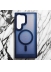 Аксессуары - Аксессуары - TPU Задняя накладка для Samsung Galaxy S25 Ultra с Magsafe силиконовый прозрачно-синий